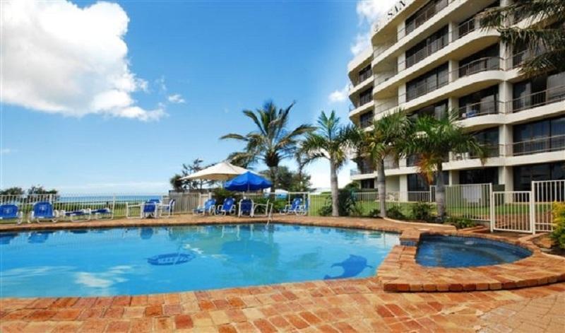 San Simeon Beachfront Apartments Tugun Gold Coast Buitenkant foto
